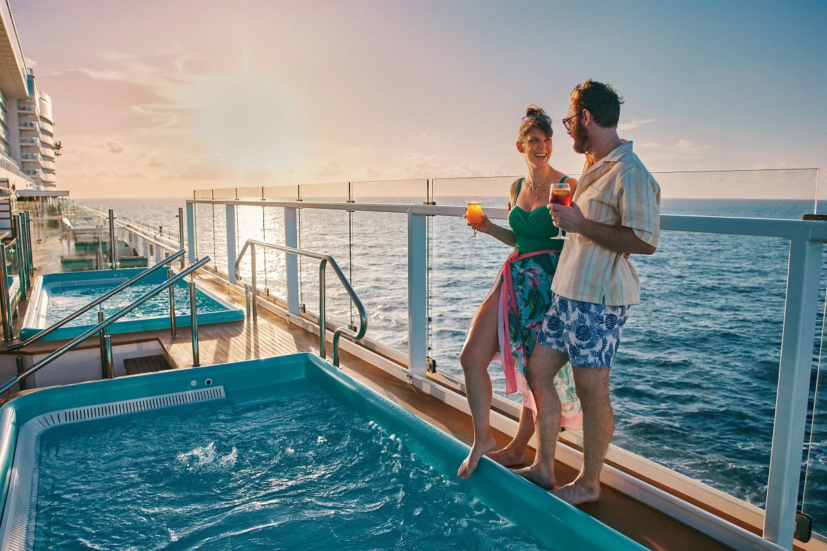 Carnival Pool Deck