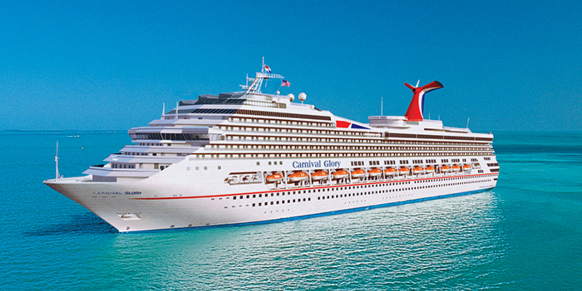 carnival cruise glory current location